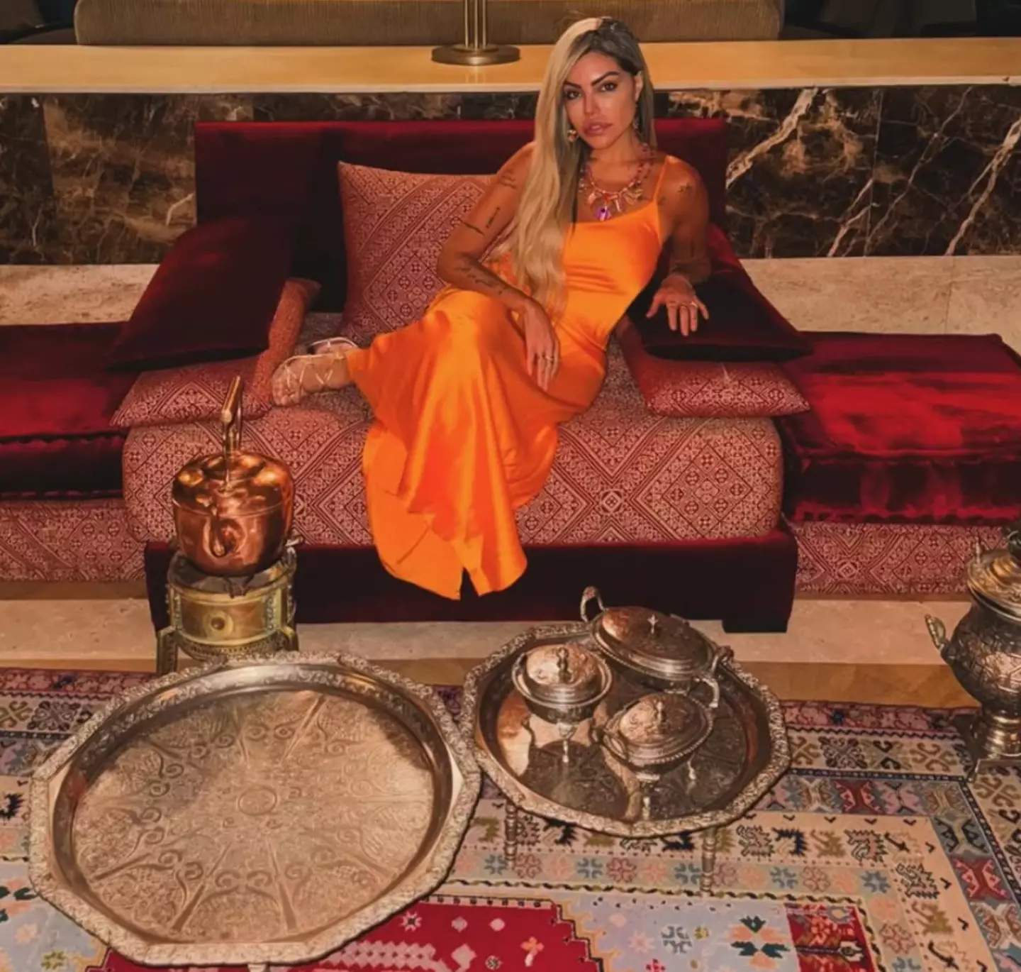 The ordeal happened on Liziane's trip to Marrakesh with her husband (Pen News)