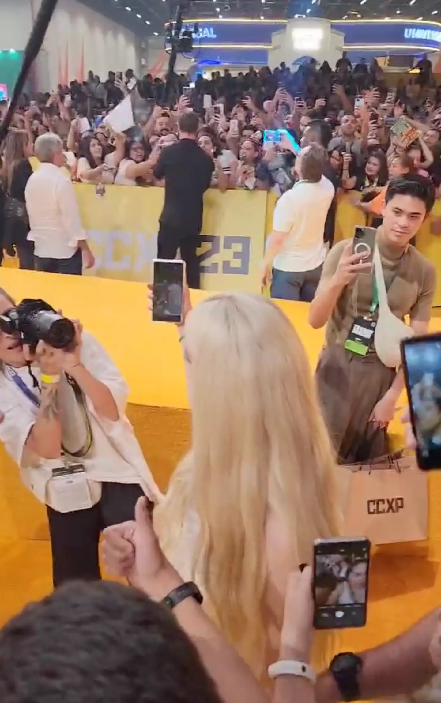 People are cringing over the interaction.