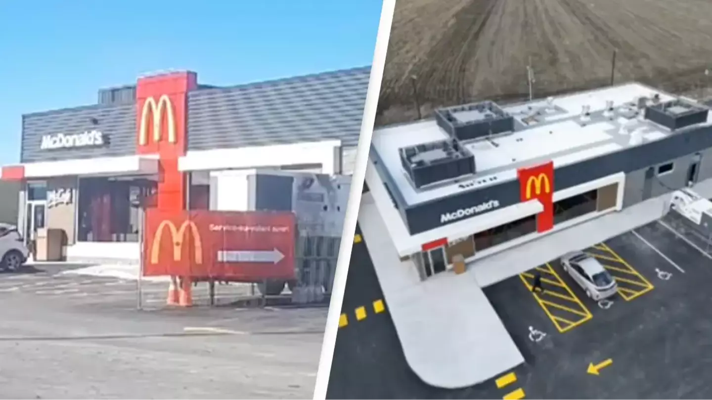 People claim McDonald’s must know something we don’t after opening store in middle of nowhere without electricity
