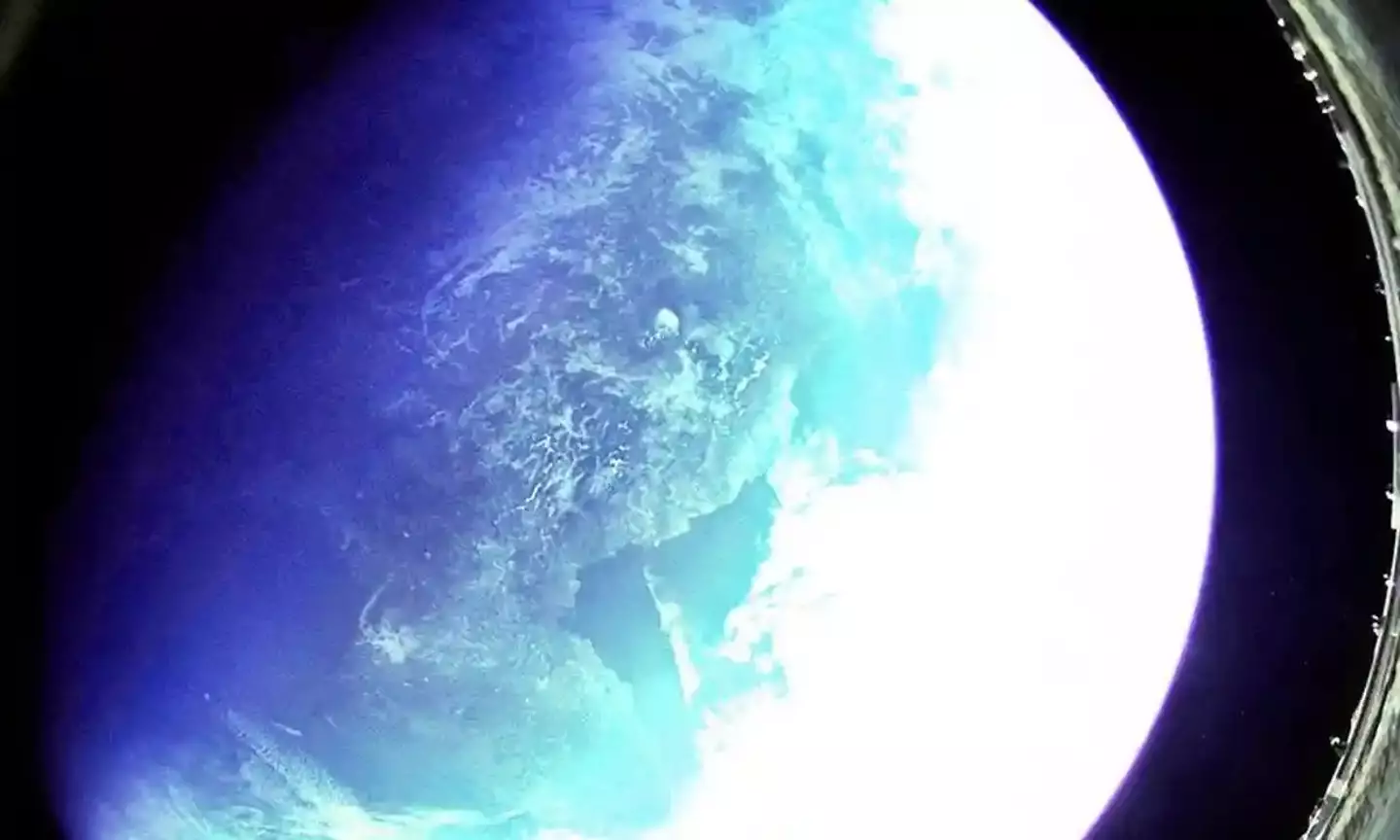 Photos allegedly from the missile have also been released.