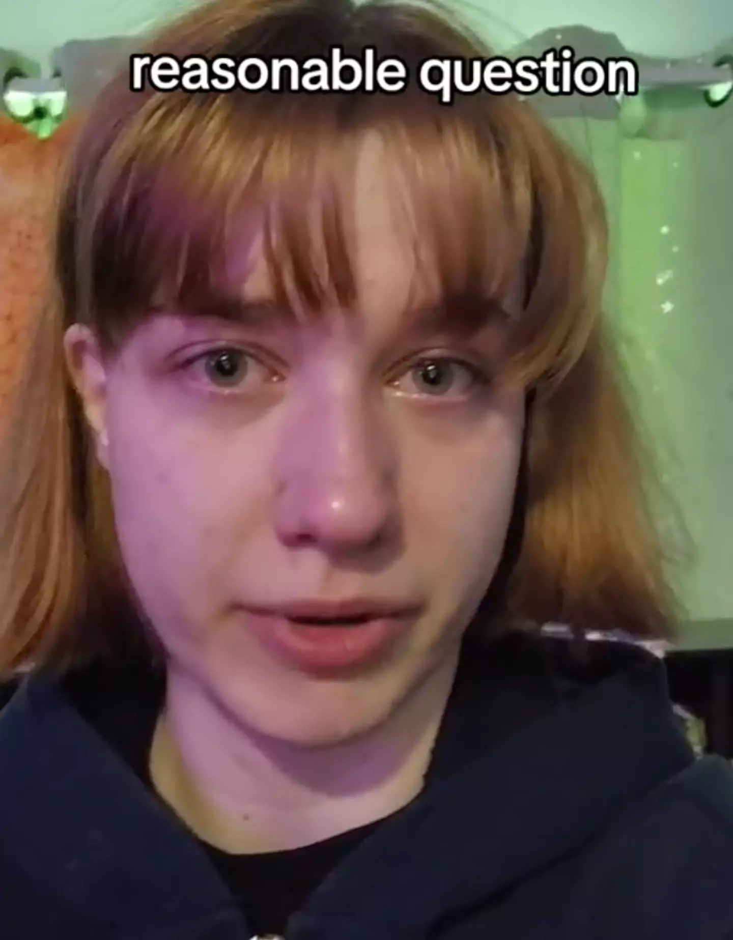 Sarah says she was 'yelled at'. (TikTok/ @chaotic_philosopher)