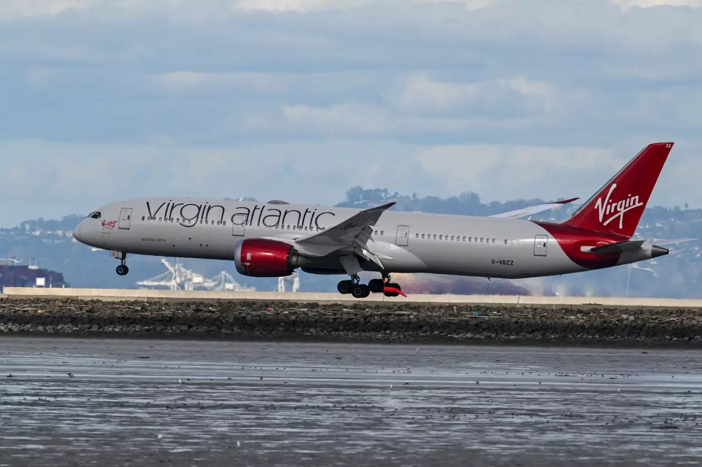 The Virgin Atlantic plane was forced to u-turn (Tayfun Coskun/Anadolu via Getty Images)