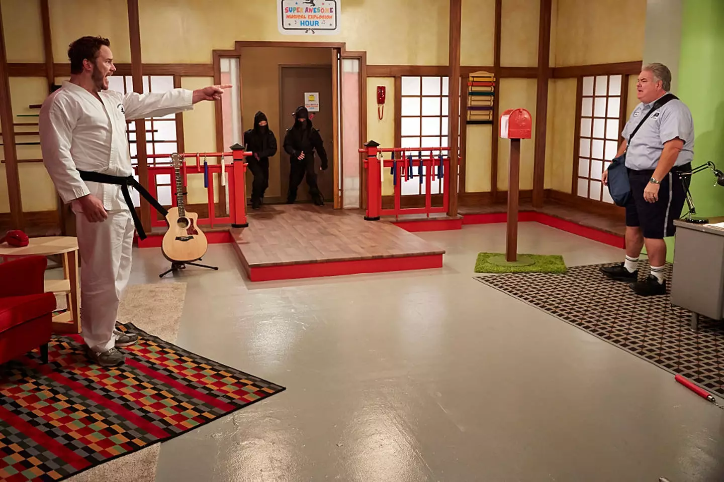 Pratt and O'Heir starred in all seven seasons of the iconic sitcom (NBC / Contributor / Getty)