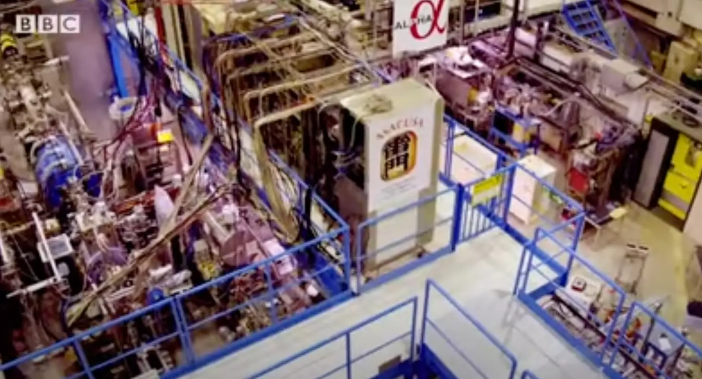 The 'anti matter factory' at CERN (BBC)