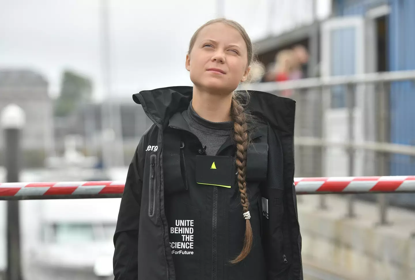 Greta Thunberg.