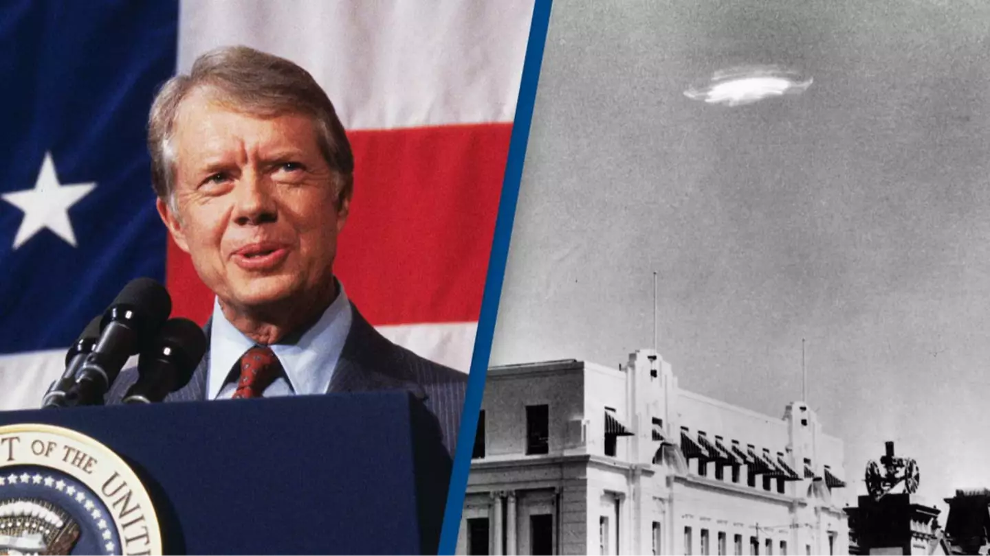 Shocking true story of US president who reported seeing a UFO and was convinced they exist
