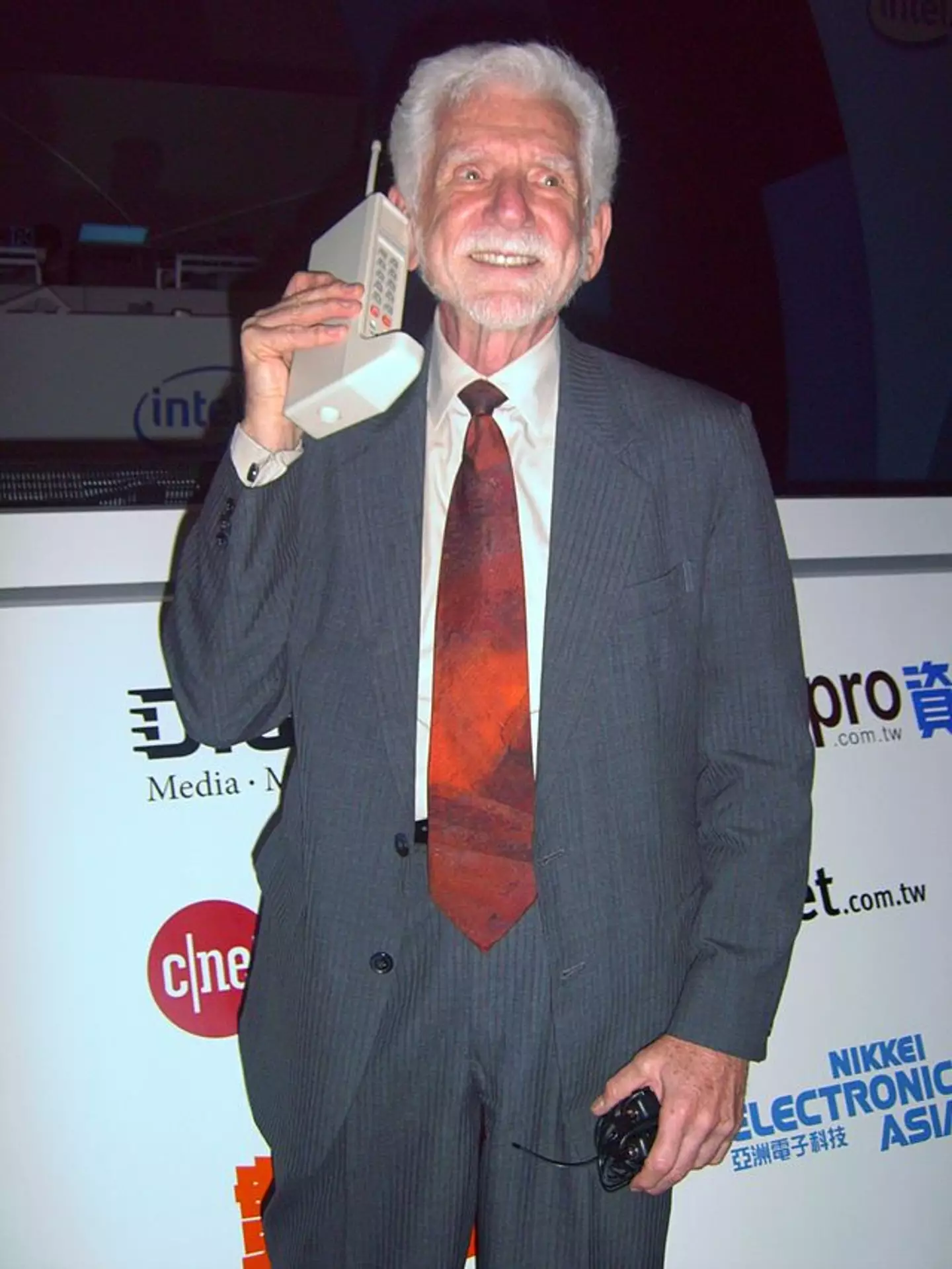 Martin Cooper created the first ever mobile phone called the DynaTAC.