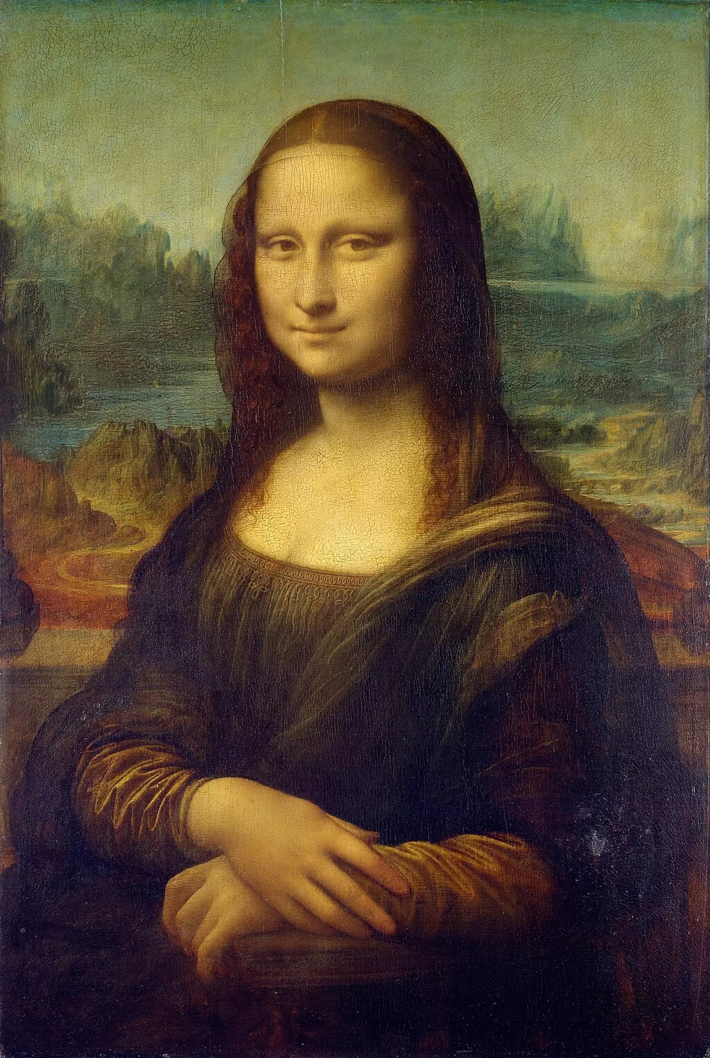 The Mona Lisa.