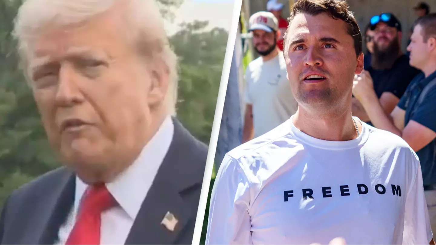 People slam Trump's 'bizarre' response when asked how he's coping since Charlie Kirk's assassination