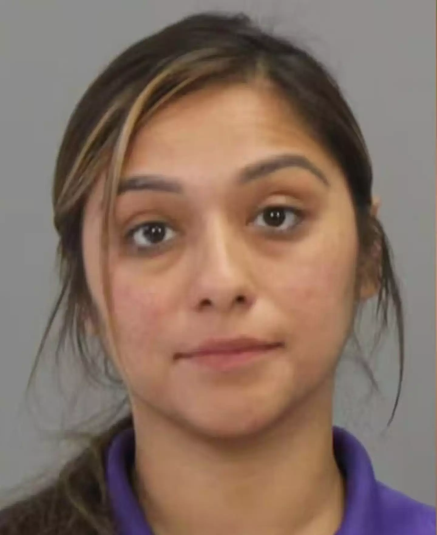 Stephanie Arevalo was arrested after calling the police on herself. (KBTX)