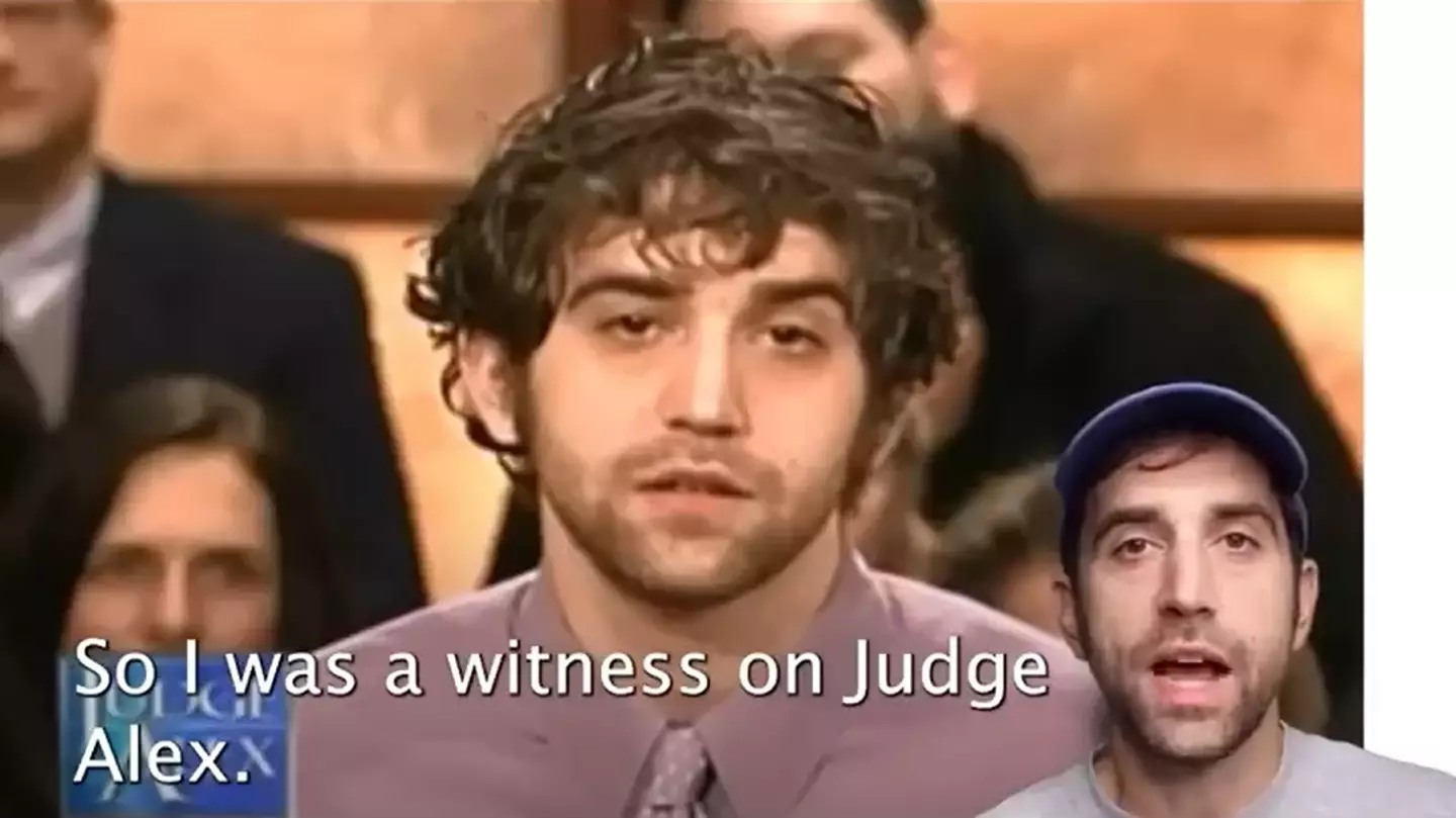 Ben Palmer ended up being a witness as he and his friends sued each other to get on TV.