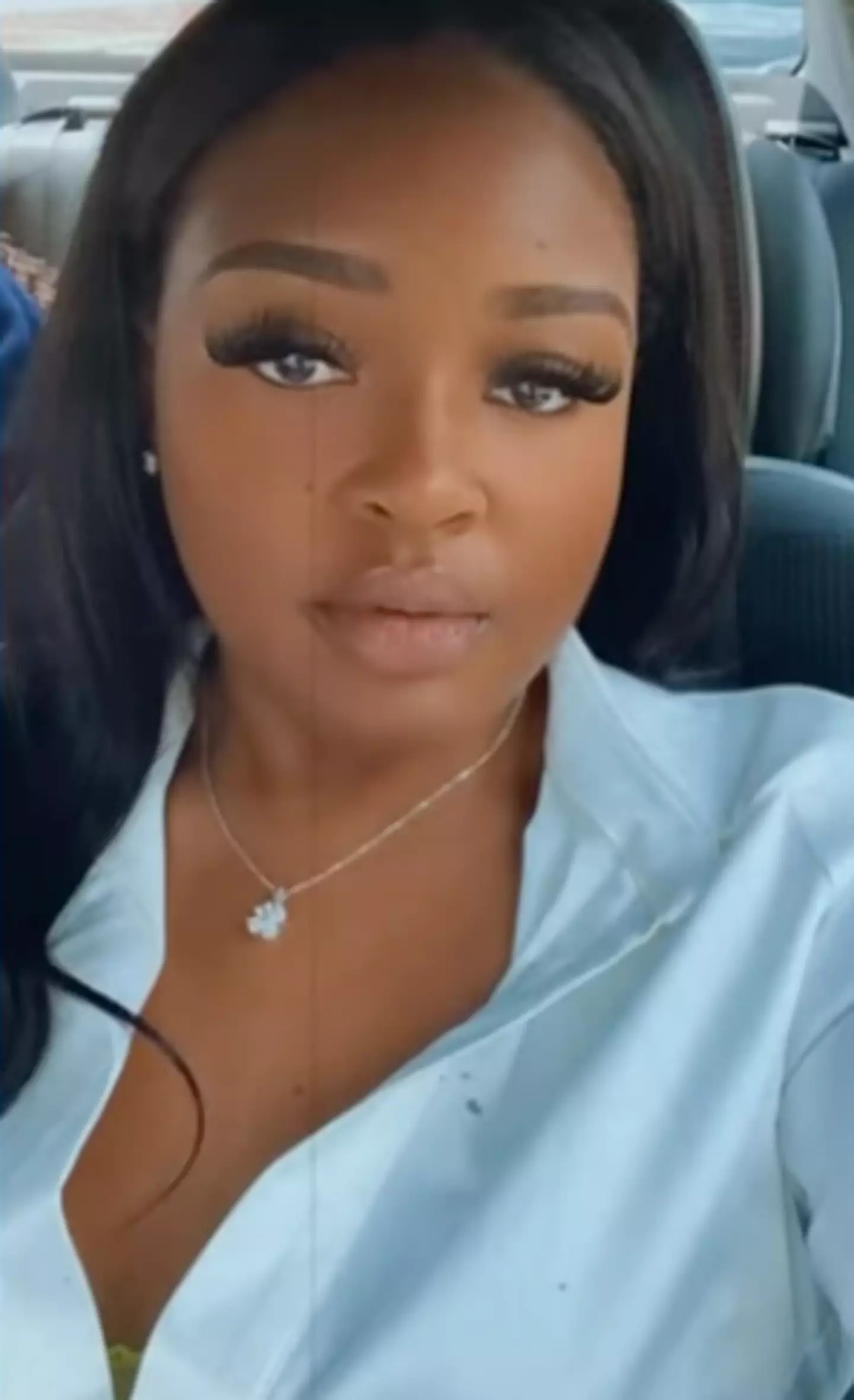 Adriana gave birth prematurely via C-section on June 13 (11Alive/YouTube)