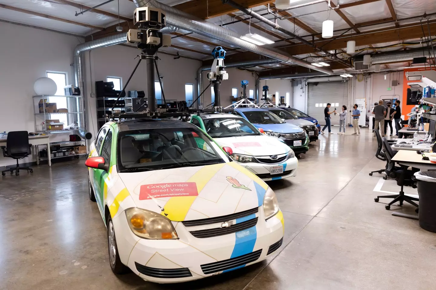 Google's StreetView car fleet has mapped over 80 countries (BRITTANY HOSEA-SMALL/AFP via Getty Images)