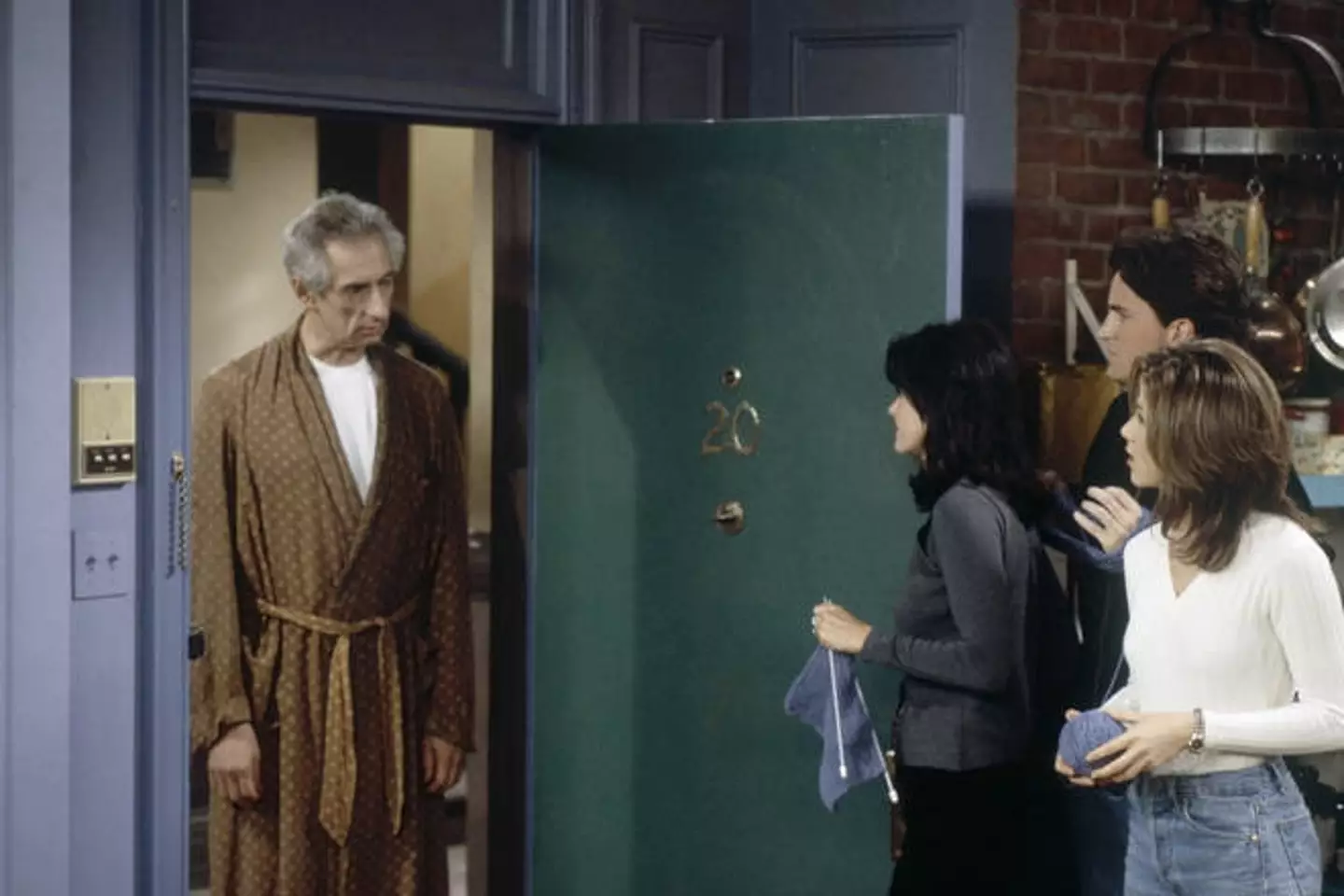 Larry Hankin as Mr Heckles in Friends.