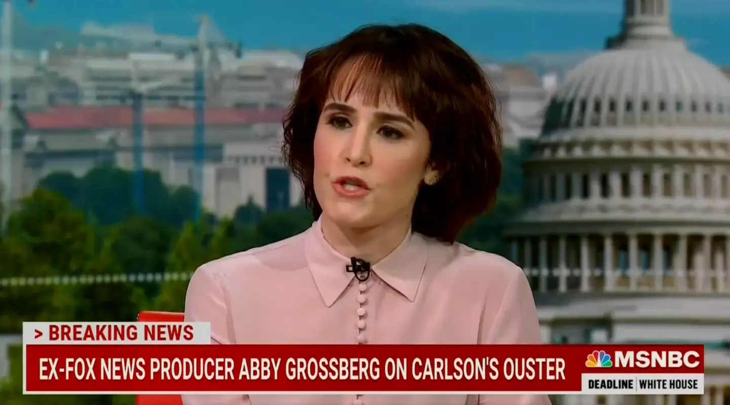 Abby Grossberg said that Tucker Carlson made her life 'a living hell'.