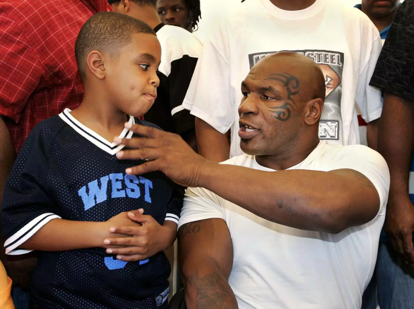 Mike Tyson wouldn't allow playdates with the late singer.