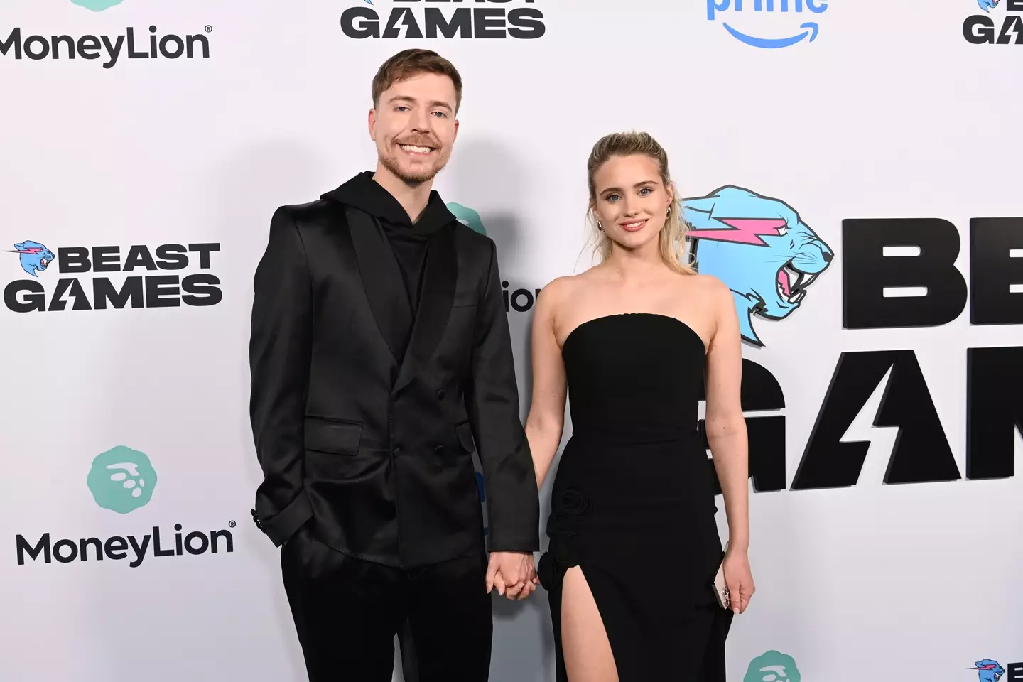 MrBeast popped the question on Christmas Day (Jon Kopaloff/Getty Images for Prime Video)