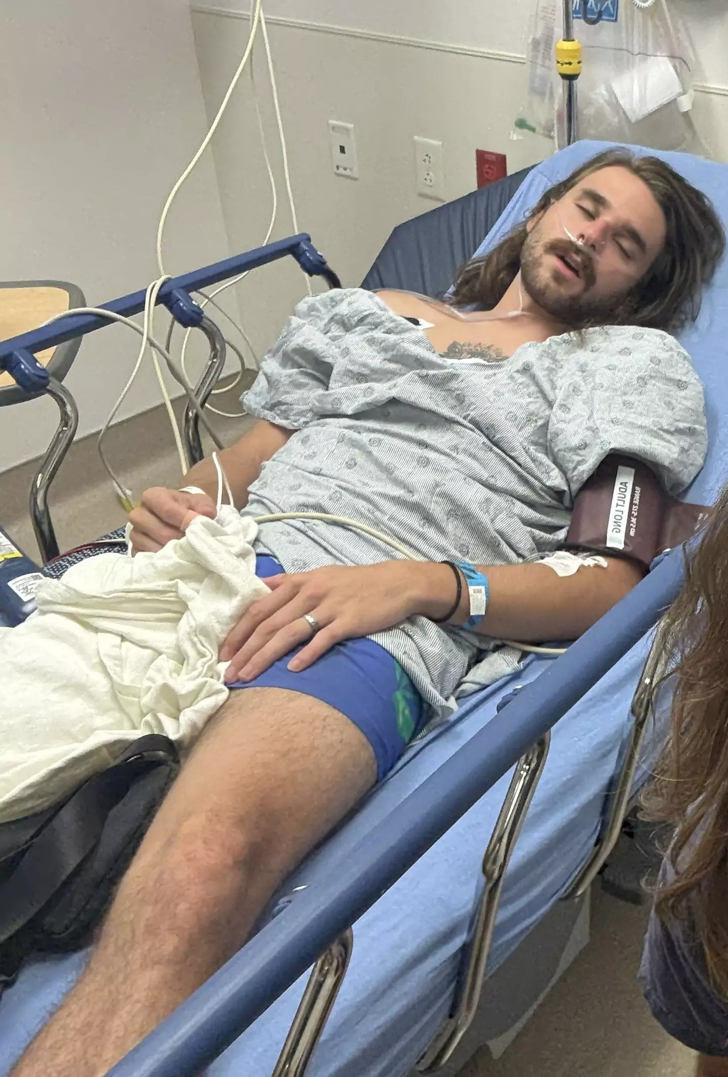 Hudson was in a bad way (Kennedy News and Media)