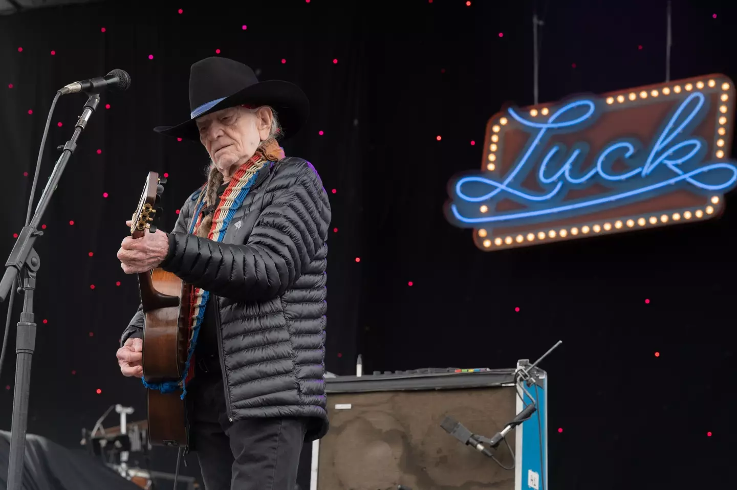 Willie Nelson isn't planning on putting down his guitar anytime soon.