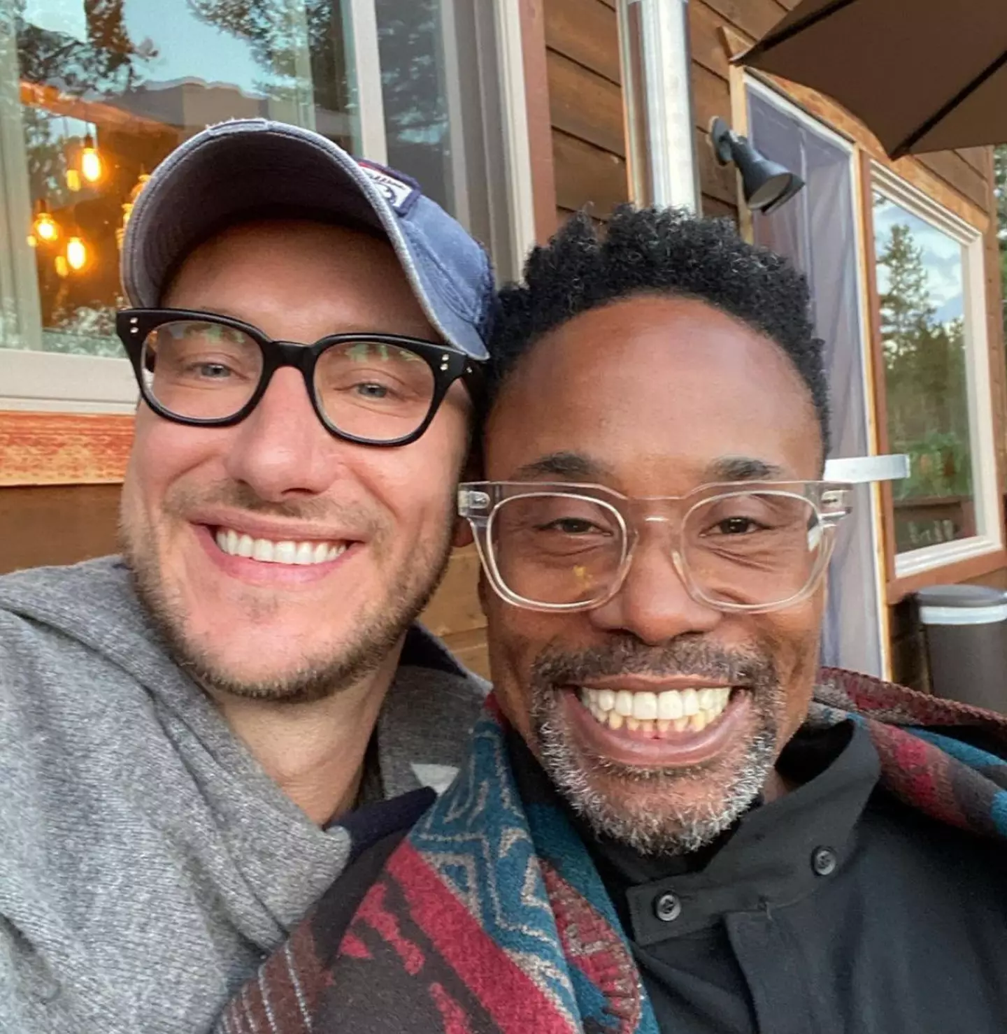 Billy Porter and his estranged husband Adam Smith.