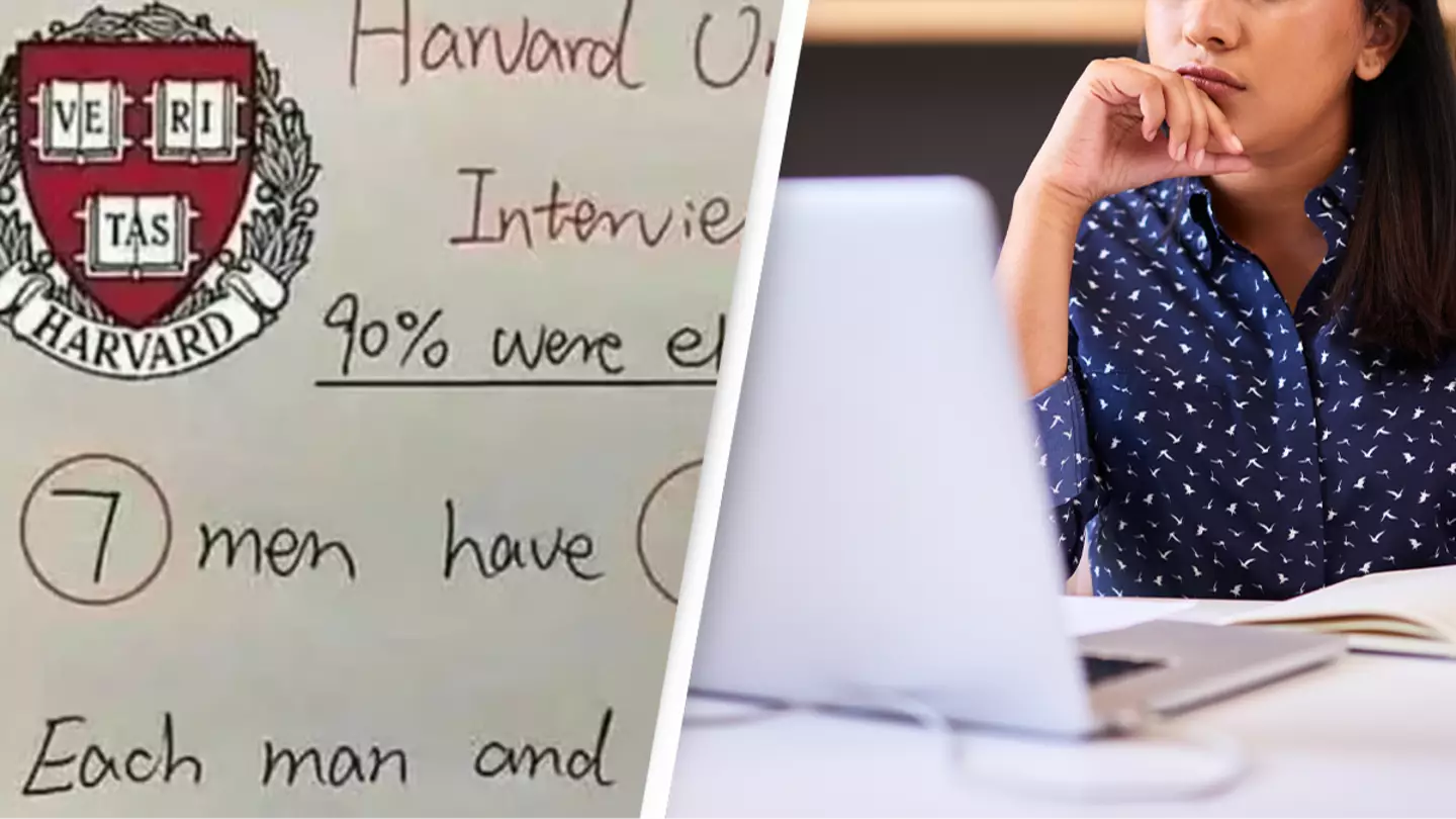 People are trying to solve 'Harvard University' brainteaser and it’s leaving them baffled