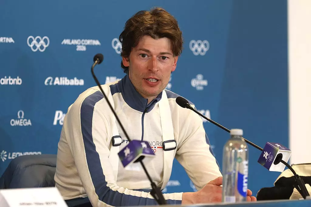 Sturla Holm Lægreid said he'd cheated on 'the love of his life' (Alexander Hassenstein/Getty Images)