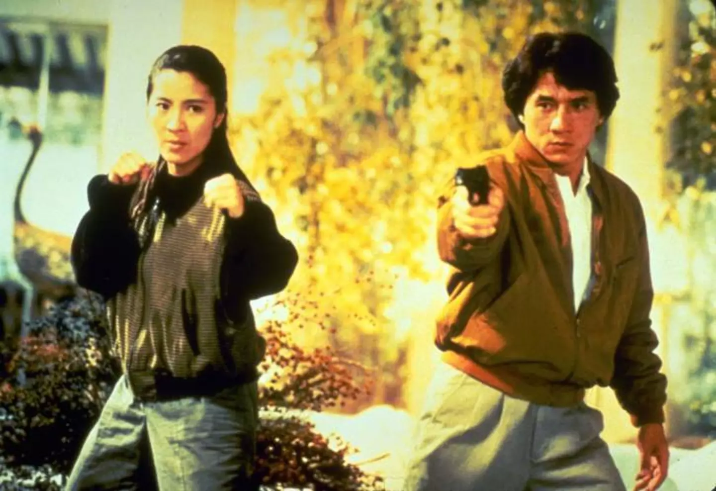 Michelle Yeoh starred alongside Jackie Chan in Police Story 3, also known as Supercop.
