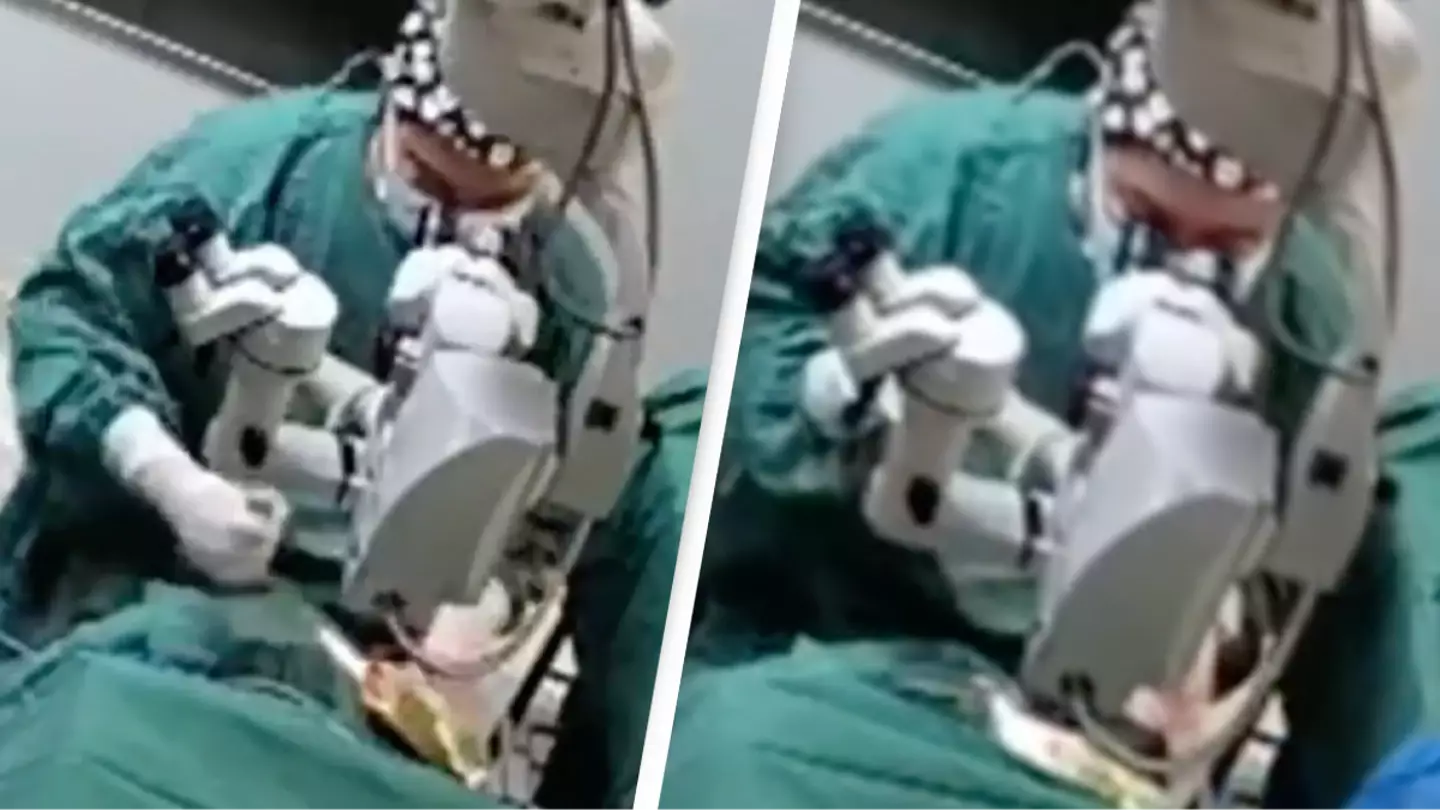 Doctor punches elderly patient in the head for moving during surgery