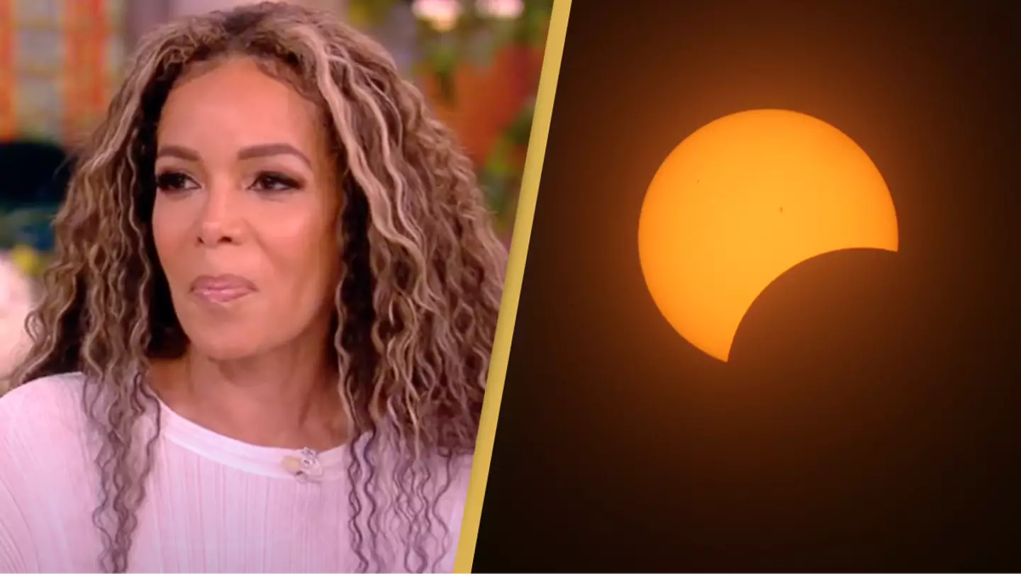 The View's Sunny Hostin is shut down by co-hosts after she says climate change caused the solar eclipse