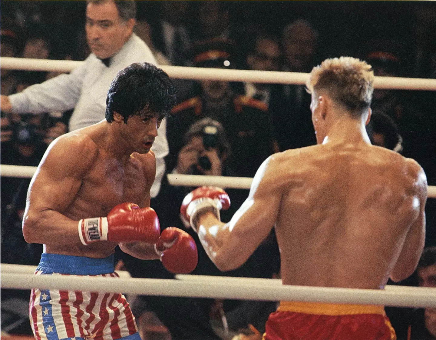 Stallone penned the first film and has starred in every Rocky film until now.