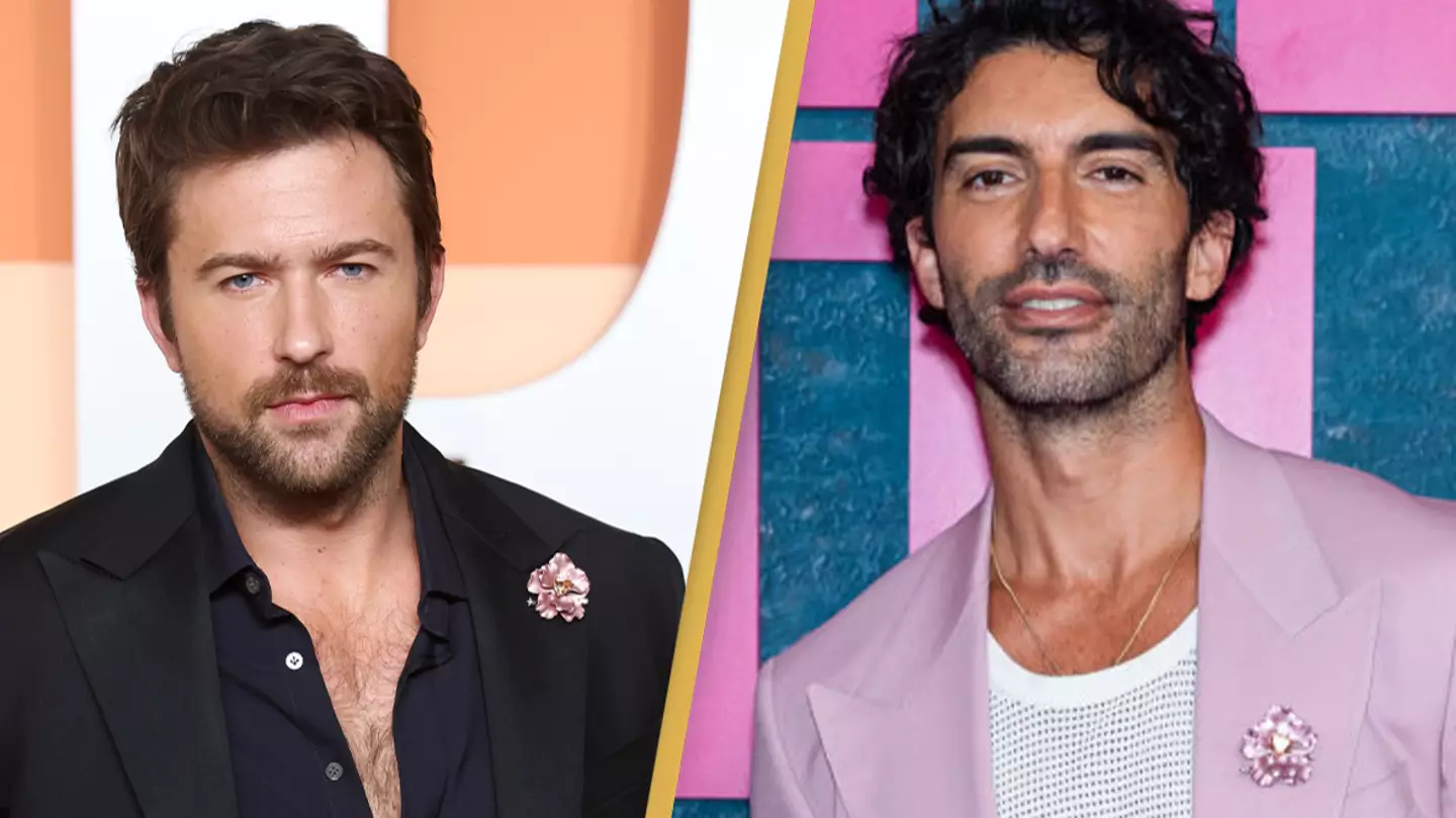 Brandon Sklenar speaks out after wearing same pin as co-star Justin Baldoni that fans were convinced had a hidden meaning