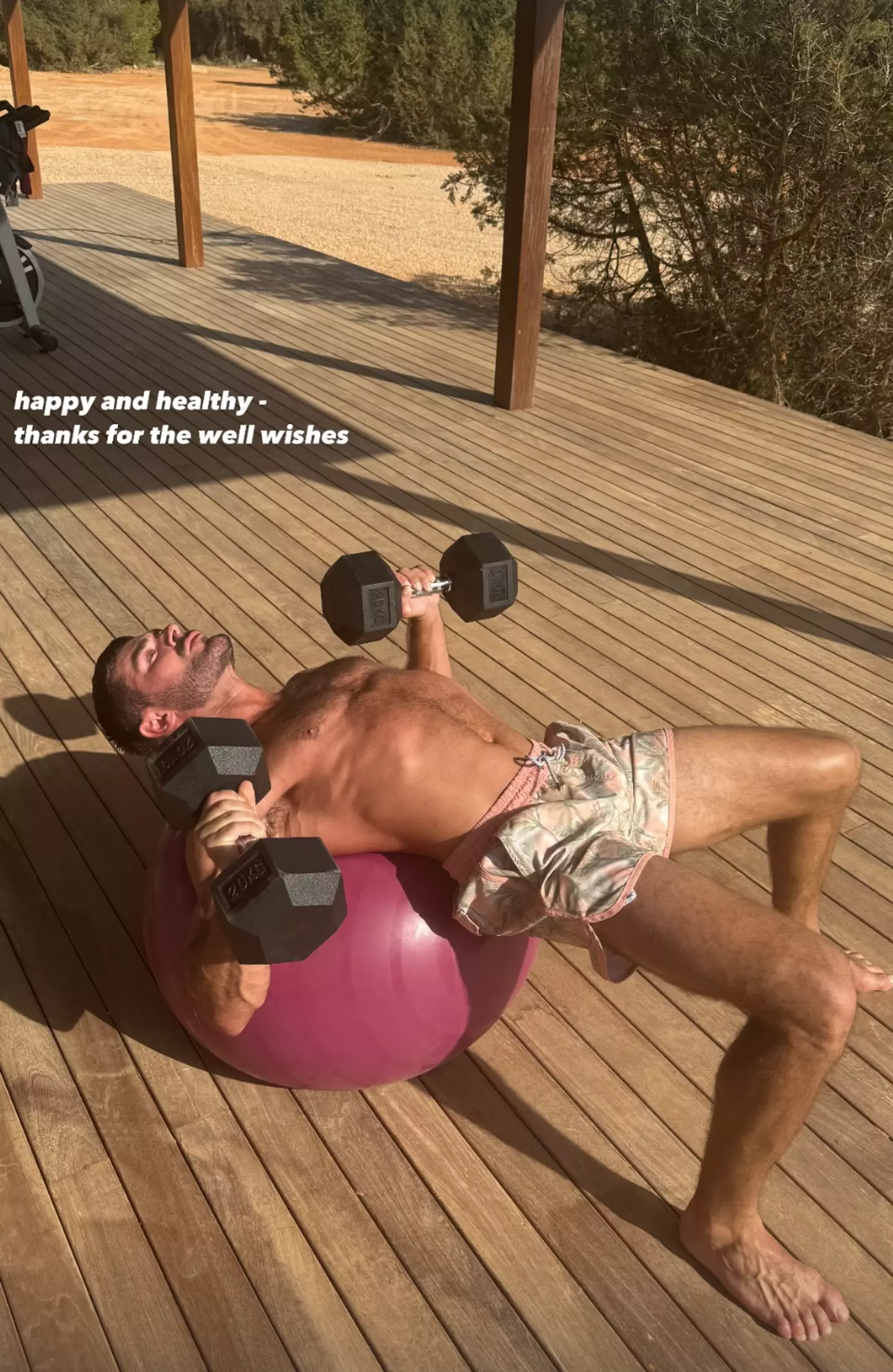 Efron took to Instagram to share an update. (Instagram/@zacefron)