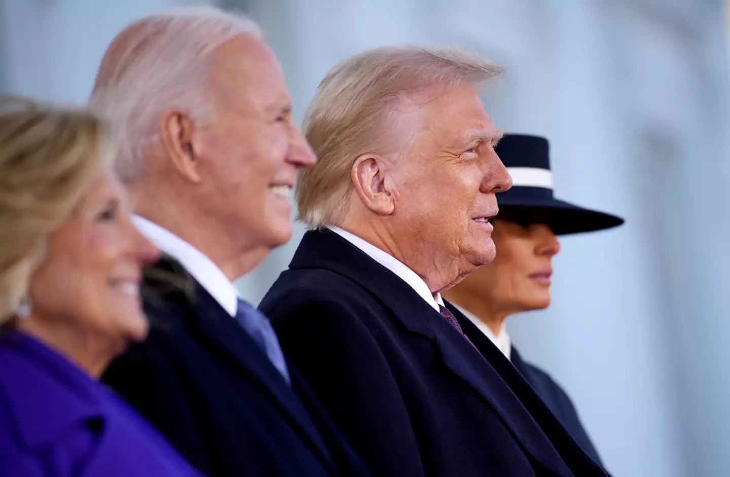 Joe Biden's successor Donald Trump is being sworn into office today (Andrew Harnik/Getty Images)