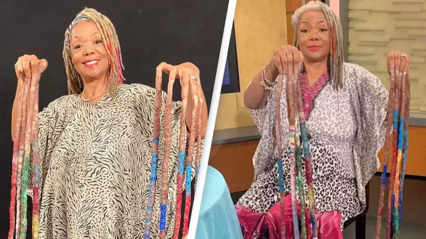 Woman who has world’s longest nails answers one question everyone is always asking