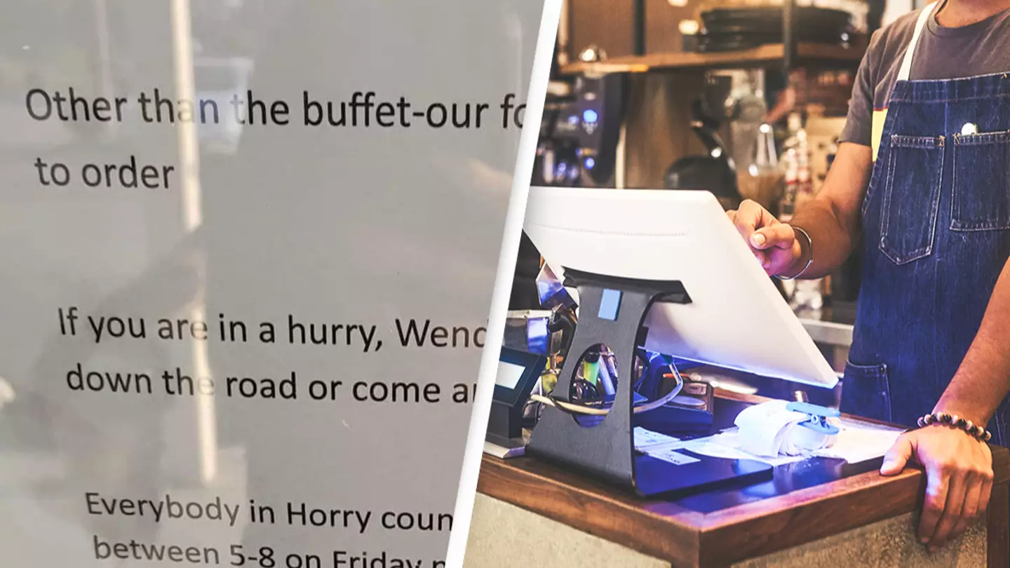 Restaurant praised for savage note taking aim at impatient customers