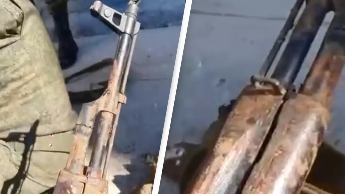 Russian civilians sent to fight in Ukraine complain of rusty weapons