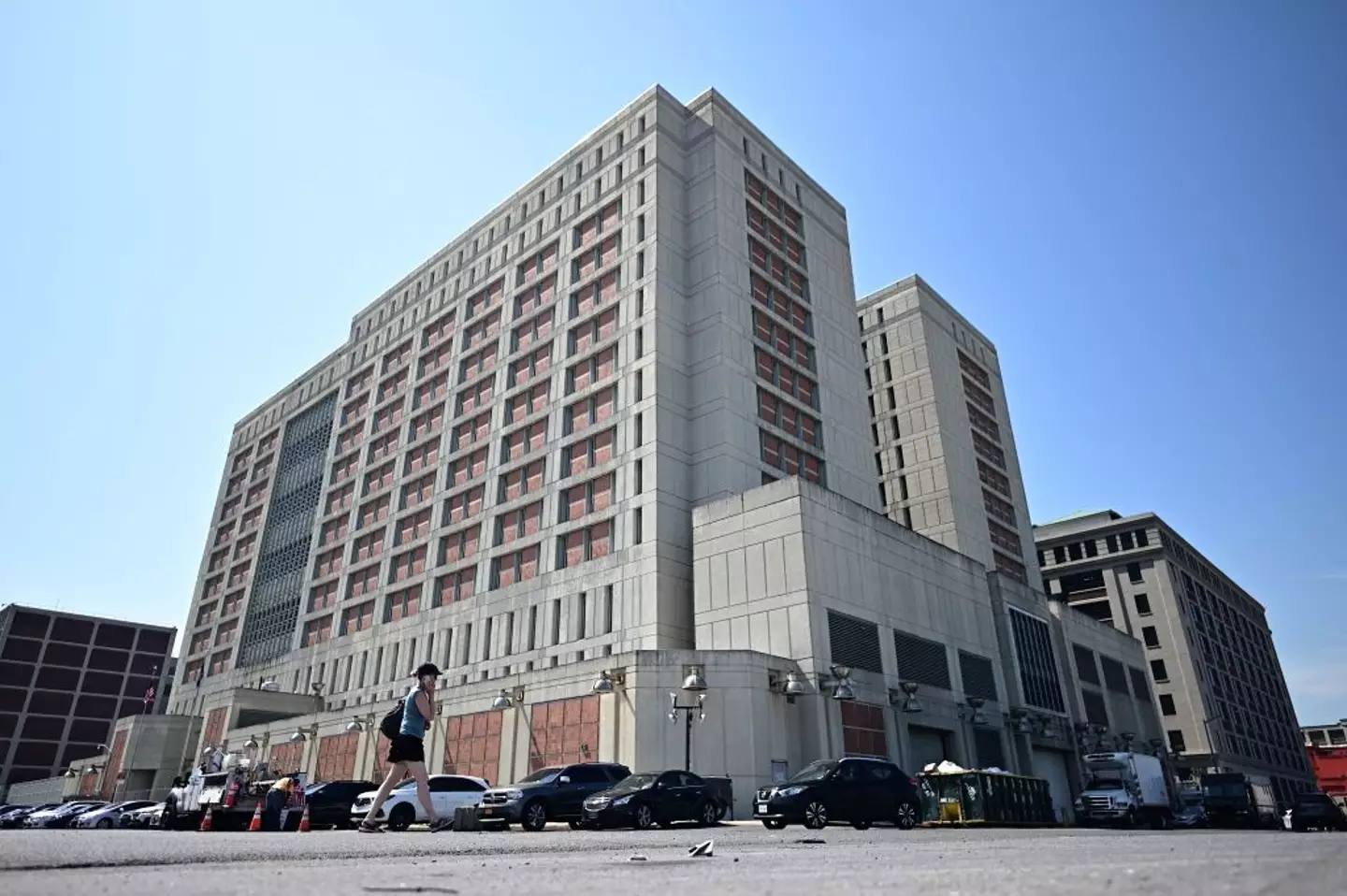 The Metropolitan Detention Center in Brooklyn, New York (JOHANNES EISELE/AFP via Getty Images)