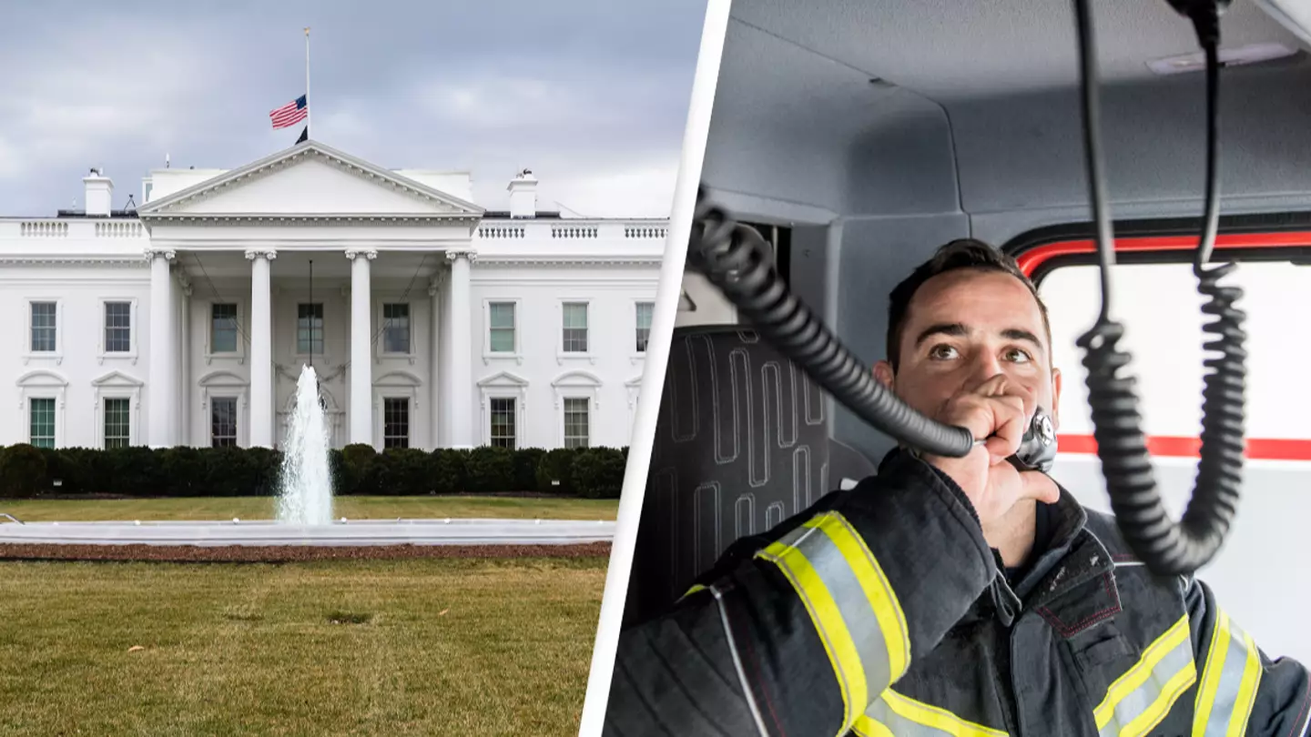 Emergency crews rush to White House after 911 caller claims it’s on fire