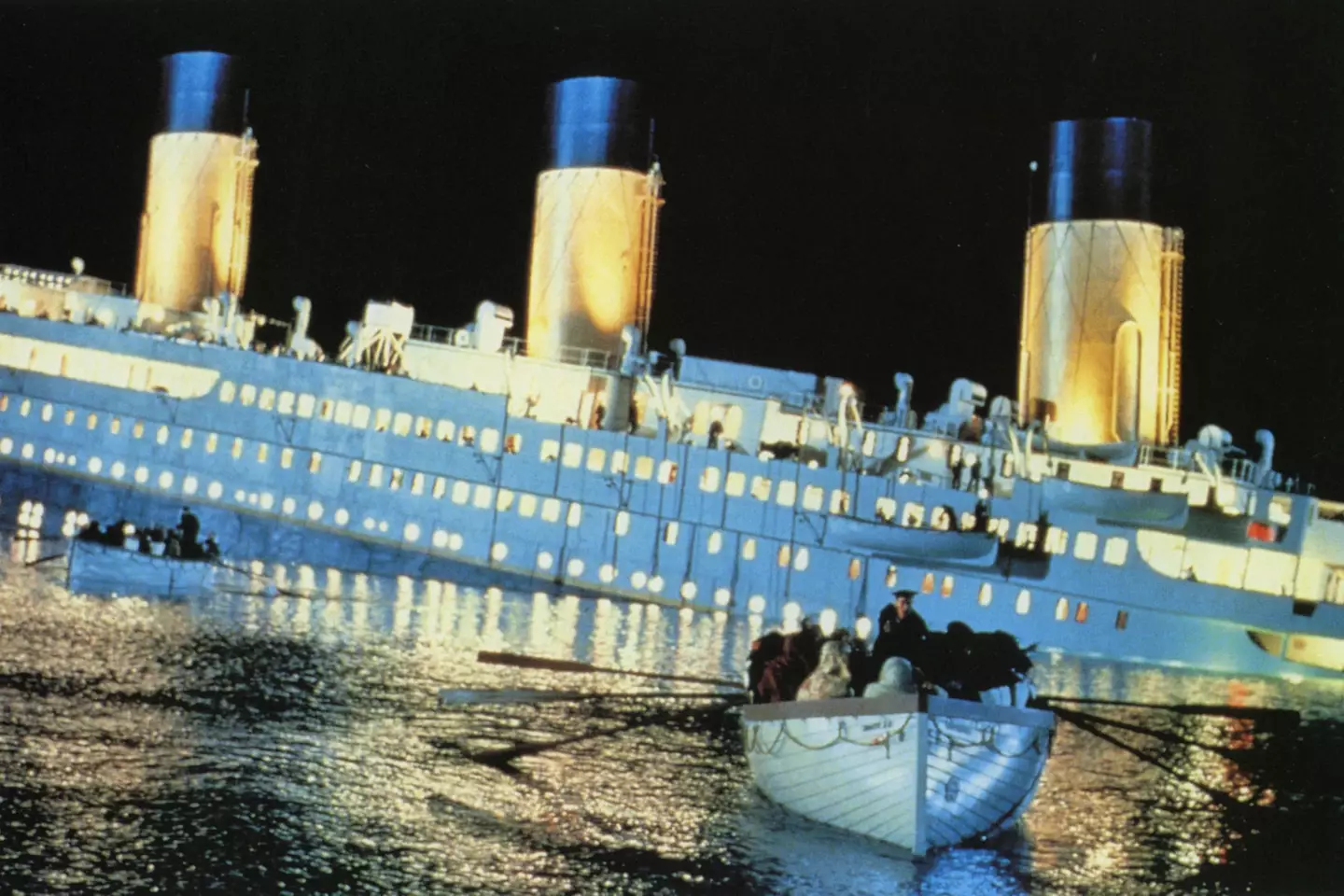 Come on James, Titanic was pretty big, wasn't it?