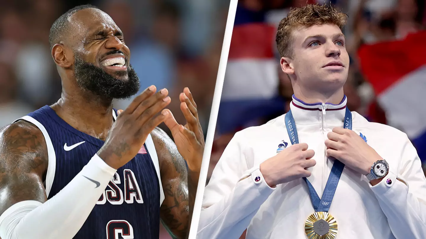 Hilarious moment LeBron James thinks cheers are for him but they were for a different Olympic champion