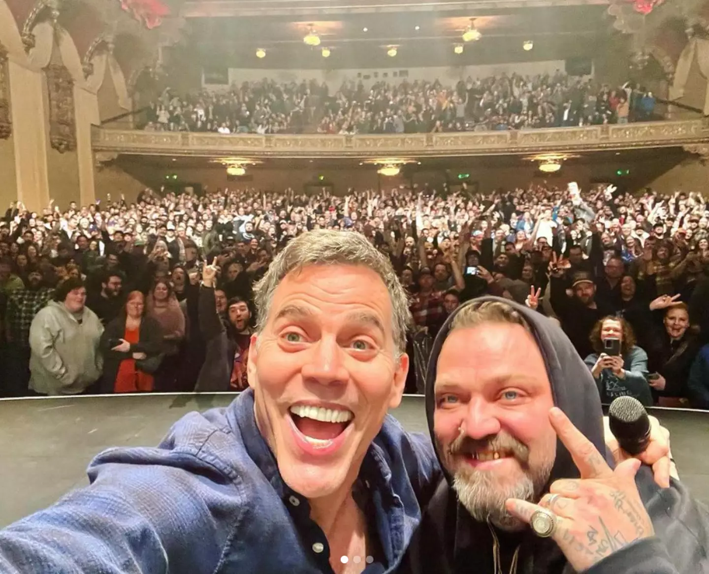 Steve-O has taken Margera under his wing.