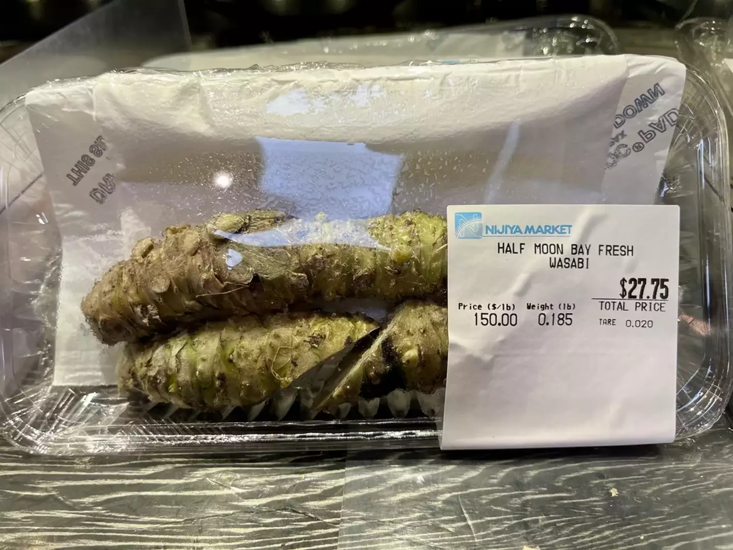 The real price of wasabi is enormous!
