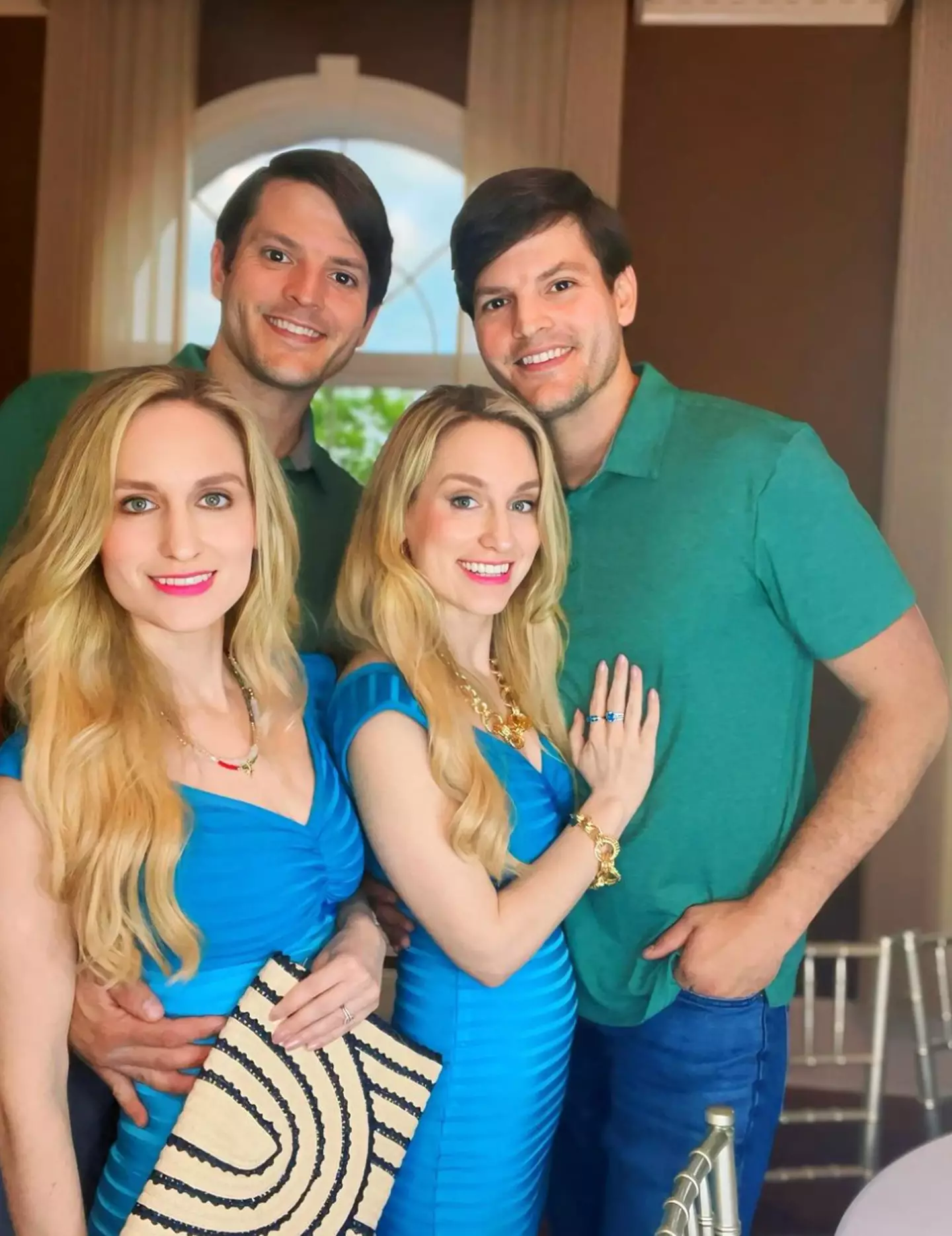 The twins married the fellow twins (Instagram/@salyerstwins)