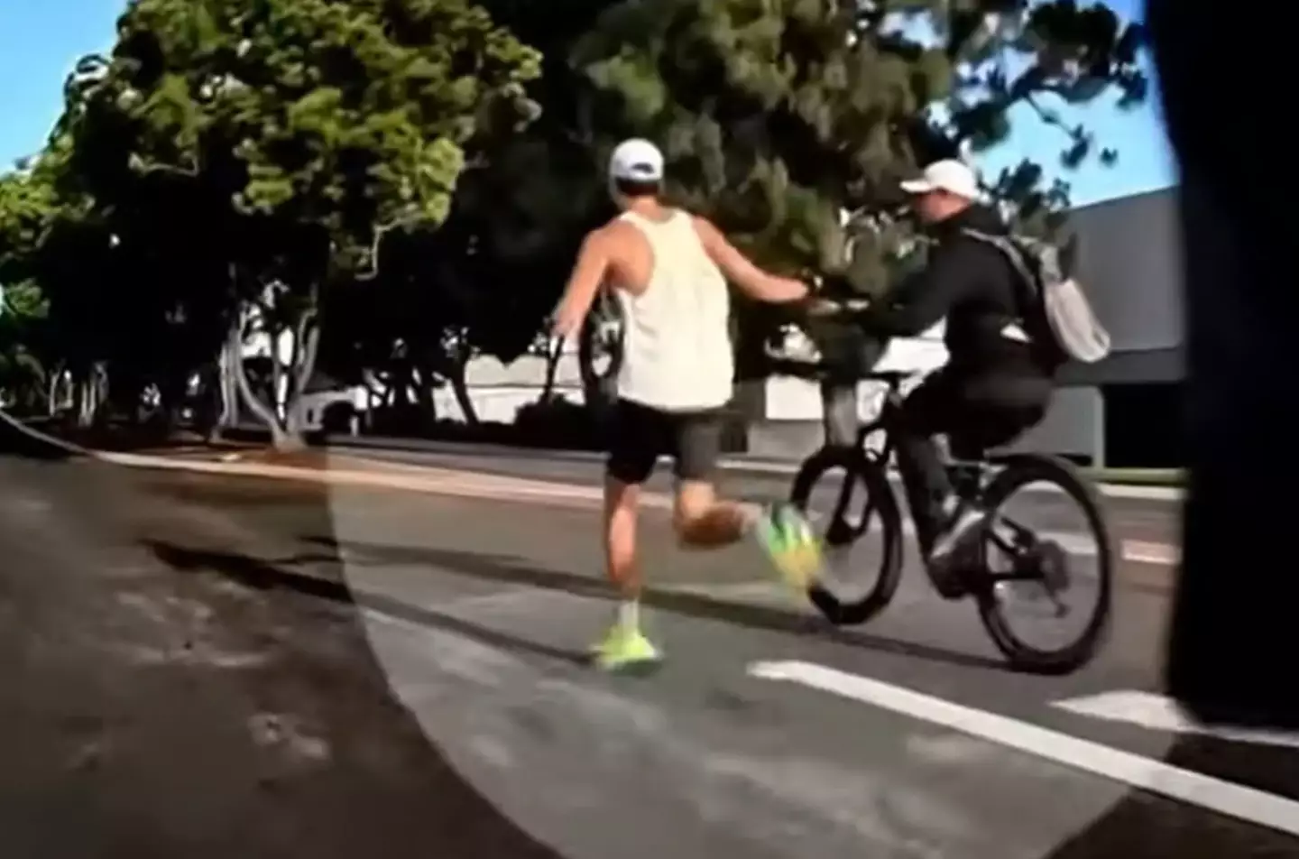 The marathon winner has been disqualified. (NBC 4/OC Marathon)