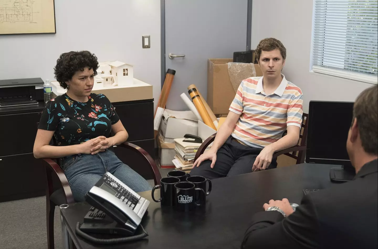 Alia Shawkat and Michael Cera feature in the hit sitcom (Netflix)