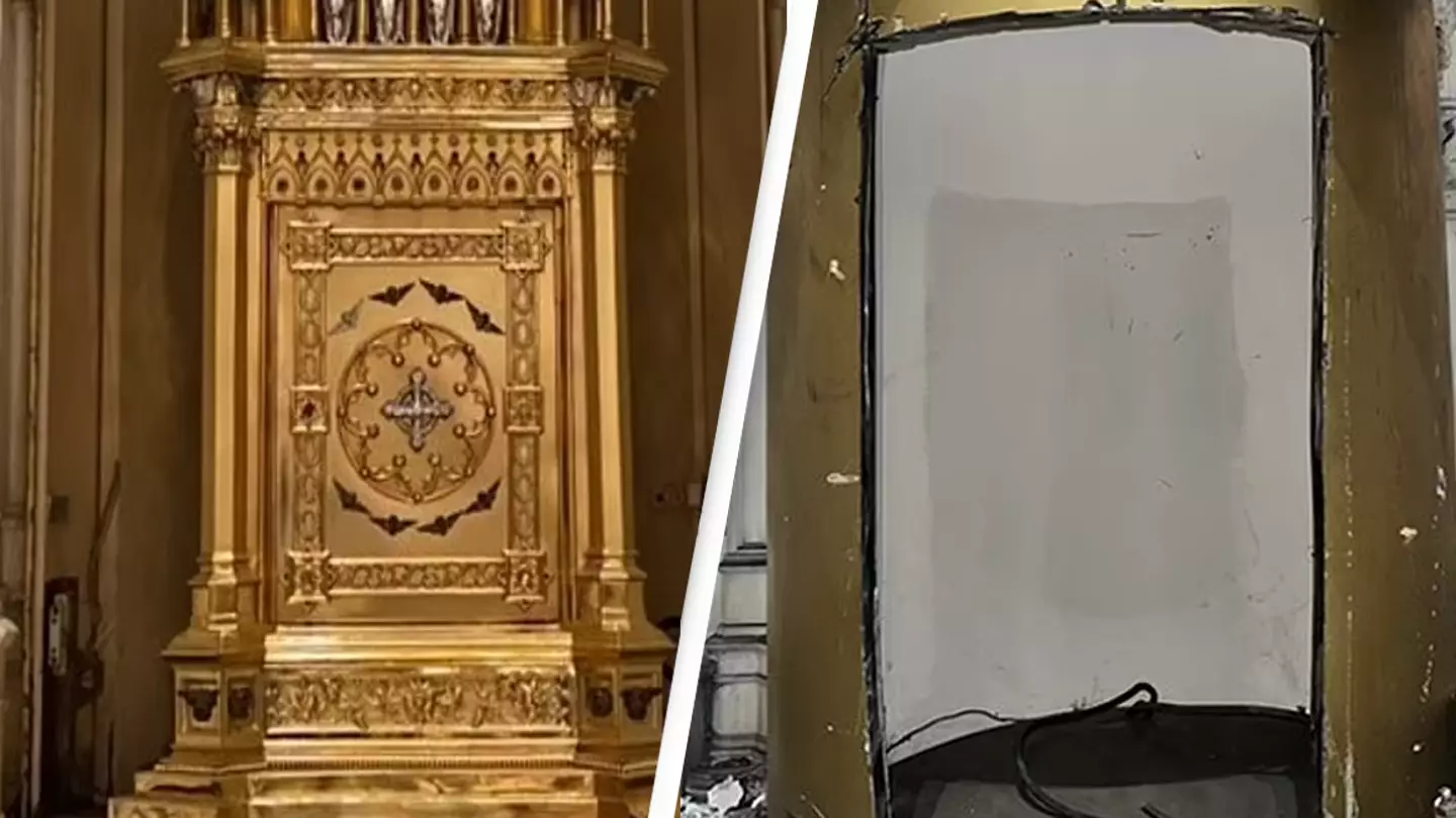 Solid Gold $2 Million Tabernacle Stolen From Church