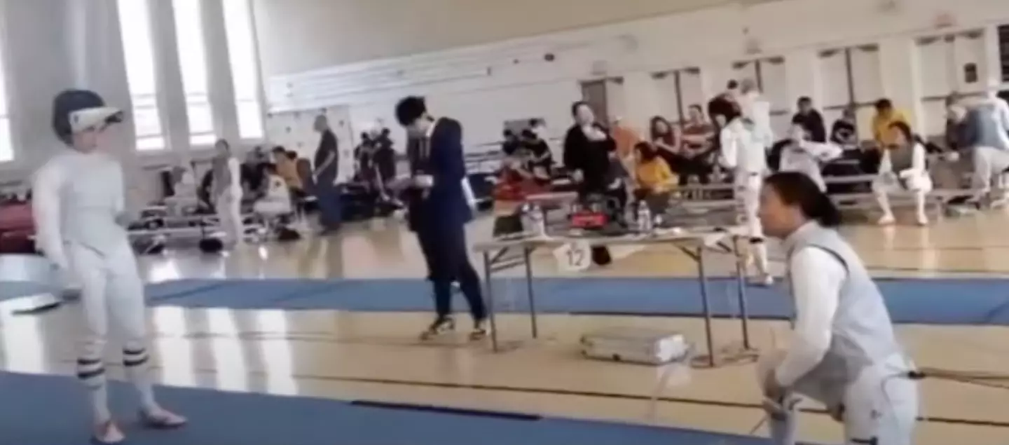 Redmond Sullivan warned Turner she could receive a black card (X/@icons_women)