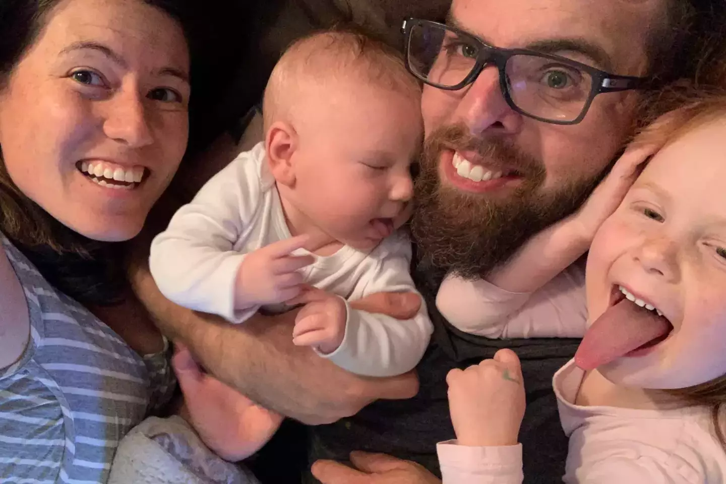 Jeremy's face was entirely ripped away by the bear.