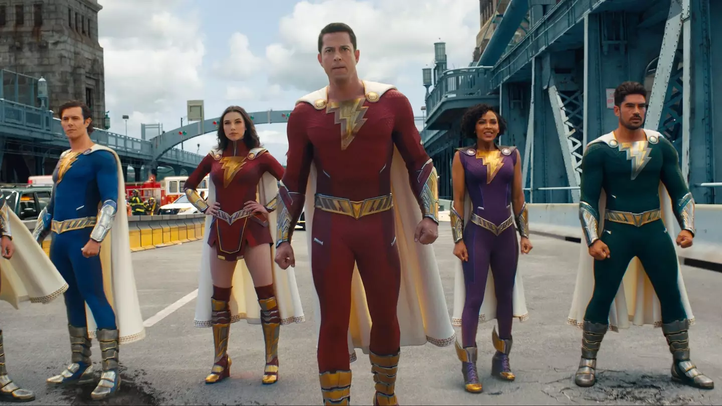 Zachary Levi in Shazam! Fury of the Gods.