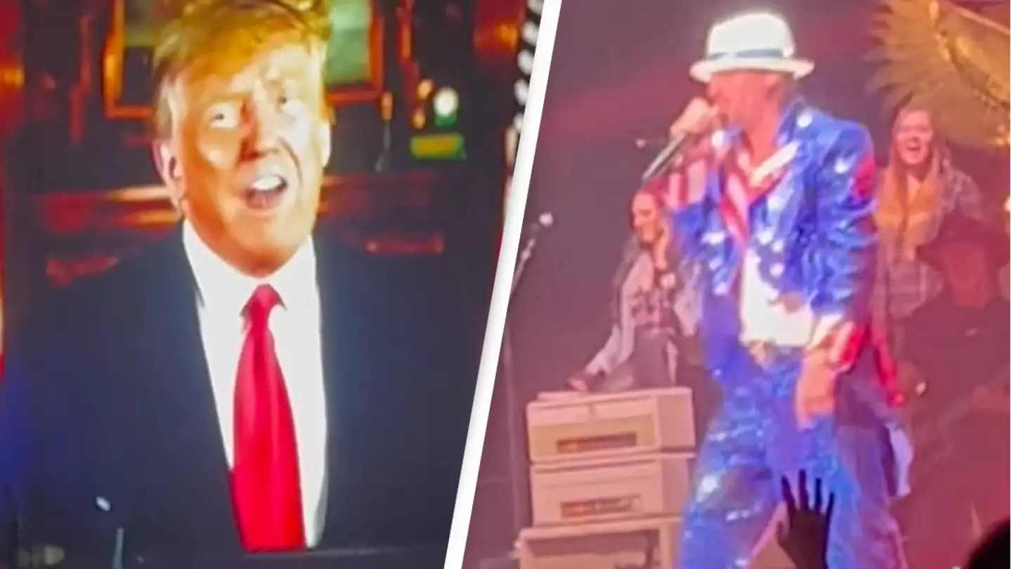 Donald Trump Opens Kid Rock Concert With Video Message